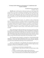 Ứng dụng công nghệ scan 3D vào quản lý và kiểm tra chất lượng sản phẩm