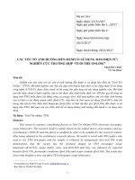 Các yếu tố ảnh hưởng đến hành vi sử dụng báo điện tử: Nghiên cứu trường hợp “tuổi trẻ online”