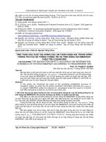 Tính toán xác suất độ chính xác an toàn hàng hải trong kênh thông tin của hệ thống thông tin vệ tinh hàng hải INMARSAT theo tiêu chuẩn IMO