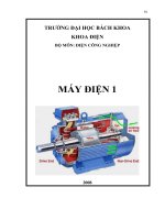 Giáo trình Máy điện 1 (Phần 5: Máy điện một chiều) - Chương 4: Nguyên lý máy điện một chiều