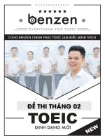 Đề thi toeic năm 2020 theo định dạng mới