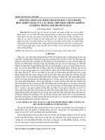 Phương pháp xác định tham số đầu vào cho hệ điều khiển bám của các khẩu đội pháo phòng không cơ động trong chế độ dừng bắn