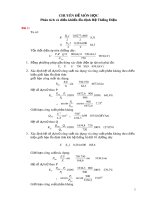 Chuyên đề môn học: Phân tích và điều khiển ổn định hệ thống điện