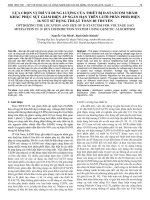 Lựa chọn vị trí và dung lượng của thiết bị D-Statcom nhằm khắc phục sụt giảm điện áp ngắn hạn trên lưới phân phối điện 16 nút sử dụng thuật toán di truyền