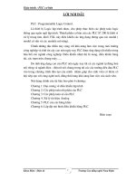 Giáo trình PLC cơ bản: Phần 1