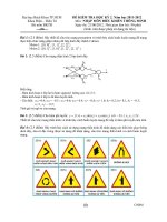 Đề kiểm tra giữa kì 2 môn Nhập môn điều khiển thông minh (năm học 2011-2012): Trường Đại học Bách khoa TP.HCM