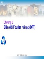 Bài giảng Xử lý tín hiệu số: Chương 5 - TS. Đinh Đức Anh Vũ