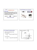 Bài giảng Kỹ thuật điện tử C: Chương 2 - GV. Lê Thị Kim Anh