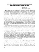 Nghiên cứu áp dụng phần mềm trực tuyến Benchmarking (OIBS) đánh giá hiệu quả của các hệ thống thuỷ nông - Ngô Đăng Hải