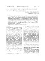 Áp dụng phương pháp thăm dò điện nghiên cứu nứt, sụt đất khu vực huyện Kỳ Sơn tỉnh Hòa Bình
