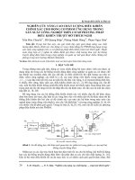 Nghiên cứu nâng cao chất lượng điều khiển chính xác cho động cơ PMSM ứng dụng trong sản xuất công nghiệp trên cơ sở phương pháp điều khiển trượt mờ thích nghi
