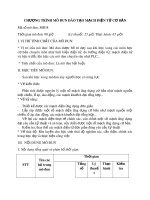 Chương trình mô đun đào tạo: Mạch điện tử cơ bản (MĐ18)