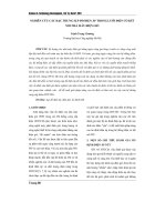 Nghiên cứu các đặc trưng sụp đổ điện áp lưới điện có kết nối nhà máy điện gió