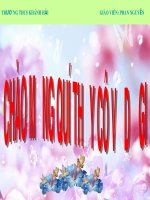 Giáo án Mỹ Thuật lớp 3: Đề tài ngày nhà giáo Việt Nam