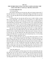 skkn một số BIỆN PHÁP NÂNG CAO CHẤT LƯỢNG GIÁO dục THỂ CHẤT CHO TRẺ 4 5 TUỔI tại  TRƯỜNG mầm NON 