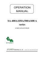 Sterilizer SA 450A Service Manual