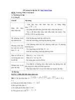 Đề cương ôn tập học kì 2 môn toán lớp 9 