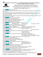 CHỐNG LIỆT môn SINH đề  03 hô hấp và QUANG hợp ở THỰC vật IN 