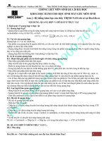 GIÁO án CHỐNG LIỆT môn SINH bài 3 QUANG hợp và hô hấp ở THỰC vật 