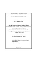 Differentiation and catering for differing intelligences of students in the classroom   an experimental research at a primary school in ha noi 