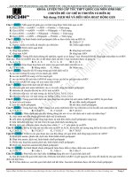 ĐỀ 4 KIỂM TRA KT về DỊCH mã và điều hòa HOẠT ĐỘNG GEN IN 