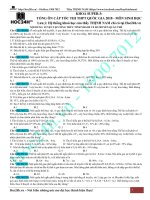 TONG ON DE 07 LUYỆN tập CÔNG THỨC TÍNH NHANH về DI TRUYỀN QUẦN THỂ IN 