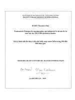 xử lý hình ảnh đo thủy triều cho thấy mực nước biển trong 250 đến 300 năm qua 