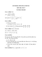 092 đề HSG toán 7 huyện      2018 2019 