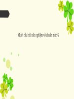 slide các câu hỏi trắc nghiệm về chuẩn mực 06: thuê tài sản môn  kế toán tài chính 1