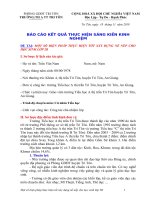 Một số biện pháp thực hiện tốt xây dựng nề nếp cho học sinh lớp 2b