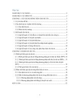 Bài tập nhóm quản trị dự án: Xây dựng dòng tiền cho cty luật và kế toán