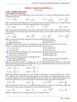 Chuyên đề sóng điện từ  vật lý 12 có đáp án