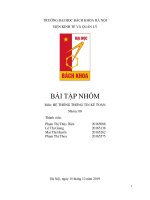 Quy trình luân chuyển chứng từ thu-chi