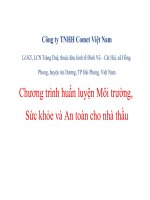 Dao tao an toan cho nha thau