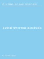 TUYEN TAP trắc nghiệm TOAN 11 có lời giải