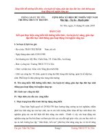 Bồi dưỡng kiến thức, rèn luyện kỹ năng, giáo dục đạo đức học sinh thông qua hoạt động trải ngiệm sáng tạo