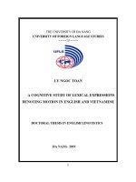 A cognitive study of lexical expressions denoting motion in english and vietnamese tt tiếng anbh 