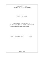 Nghiên cứu phát triển các giải pháp giám sát lưu lượng và quản lý phương tiện giao thông qua camera giám sát 