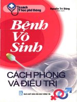 Benh vo sinh cach phong va dieu tri 