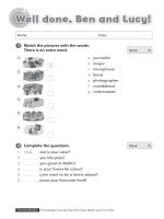 SM l4 well done test 