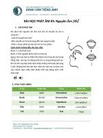 BAI HOC PHAT AM 03 nguyen am doi ei 