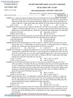 BỘ đề THI THỬ THPTQG môn GDCD kèm đáp án CHI TIẾT