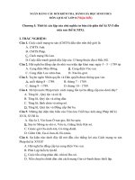 NGÂN HÀNG CÂU HỎI LỊCH SỬ LỚP 6,7,8,9