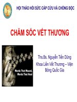 cham soc vet thương