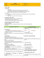 Giáo án SInh học khối 11 HK2, mới  năm học 2019 2020 (1) 