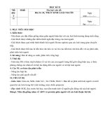 Giáo án sinh học 12 HK 2, mới  năm học 2019 2020 (2) 