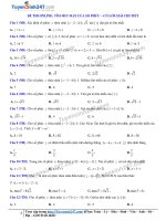 7  thi online   bài toán min max của số phức   có lời giải chi tiết 