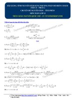 6  tính nguyên hàm bằng phương pháp đổi biến cơ bản (tiết 3)   phần 2 