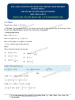 3  tính nguyên hàm bằng phương pháp đổi biến cơ bản (tiết 1) 