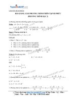 2  giải phương trình trên tập số phức   phương trình bậc 2 